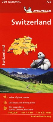 Michelin Switzerland Map 729 - Michelin