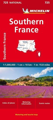 Cover Southern France - Michelin National Map 725