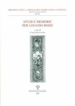 Studi E Memorie Per Lovanio Rossi