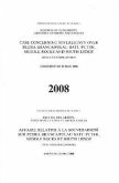 Case Concerning Sovereignty Over Pedra Branca/Pulau Batu Puteh, Middle Rocks and South Ledge: (Malaysia/Singapore) Judgment of 23 May 2008