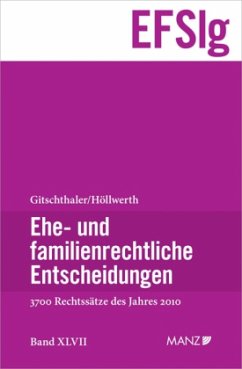 Ehe- und familienrechtliche Entscheidungen (EFSlg) (f. Österreich)