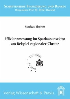 Cover Effizienzmessung im Sparkassensektor am Beispiel regionaler Cluster.