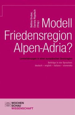 Cover Modell Friedensregion Alpen-Adria?