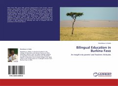 Bilingual Education in Burkina Faso - Bado, Niamboue A.