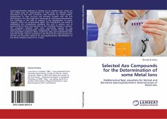 Selected Azo Compounds for the Determination of some Metal Ions - El-Zohry, Ahmed