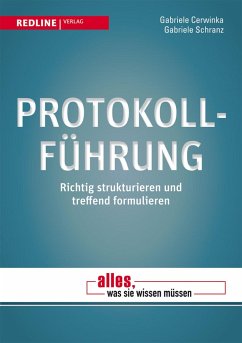 Protokollführung - Cerwinka, Gabriele;Schranz, Gabriele