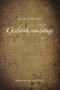 Gedankenklänge - Vöhringer, Albert