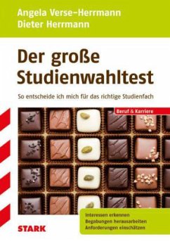 Der große Studienwahltest - Verse-Herrmann, Angela;Herrmann, Dieter