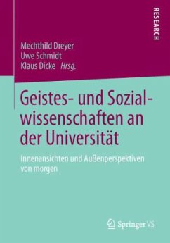 Cover Geistes- und Sozialwissenschaften an der Universität