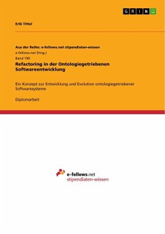 Refactoring in der Ontologiegetriebenen Softwareentwicklung - Tittel, Erik