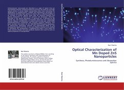 Optical Characterization of Mn Doped ZnS Nanoparticles