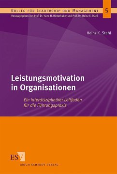 Cover Leistungsmotivation in Organisationen