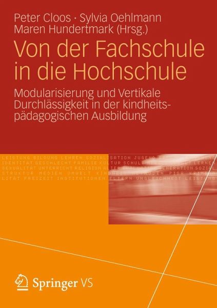 Von der Fachschule in die Hochschule Von der Fachschule in die Hochschule