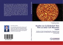 Studies on Cu2ZnSnSe4 Thin Film as Solar Cell Absorber Layer - Gandham, Suresh Babu;Vanjari, Sundara Raja