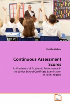 Continuous Assessment Scores - Adekeye, Olujide