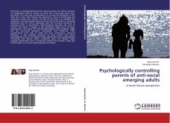 Psychologically controlling parents of anti-social emerging adults - Human, Anja;Roman, Nicolette