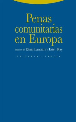 Penas comunitarias en Europa - Larrauri, Elena