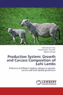 Production System: Growth and Carcass Composition of Lohi Lambs - Tariq, Muhammad;Mustafa, Muhammad I.;Ahmad, Sibtain