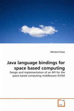 Java language bindings for space based computing - Kraus, Klemens