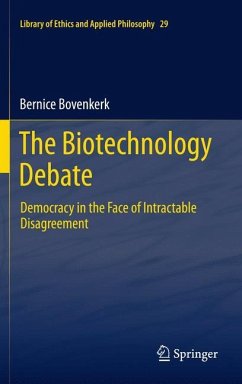 The Biotechnology Debate - Bovenkerk, Bernice