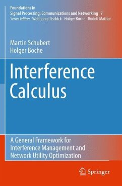 Interference Calculus - Schubert, Martin;Boche, Holger