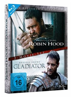 Robin Hood / Gladiator - 2 Disc Bluray - Russell Crowe,Marc Strong,Cate Blanchett