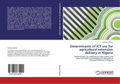 Determinants of ICT use for agricultural extension delivery in Nigeria