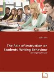 The Role of Instruction on Students' Writing Behaviour