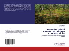 SSR marker assisted selection and validation of varieties of rice - Mobar, Sanjoli;Pathak, Hardik