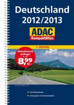 Cover ADAC KompaktAtlas Deutschland 2012/2013