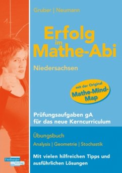 Cover Niedersachsen, Prüfungsaufgaben gA für das neue Lerncurriculum / Erfolg im Mathe-Abi 2014
