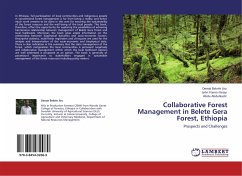 Collaborative Forest Management in Belete Gera Forest, Ethiopia - Jiru, Dereje Bekele;Kessy, John Francis;Abdulkadir, Abdu