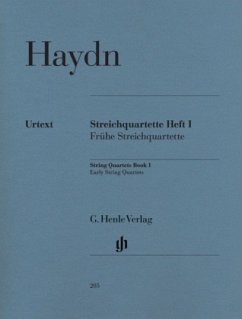 Streichquartette - Joseph Haydn - Streichquartette Heft I (Frühe Streichquartette)