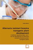 Alternaria resistant brassica transgenic plant development