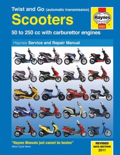 Cover Twist And Go (Automatic Transmission) Scooters Service And Repair Manual