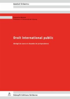 Cover Droit international public (pour la Suisse)