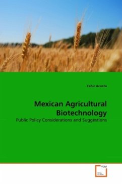 Cover Mexican Agricultural Biotechnology