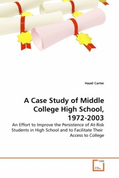 A Case Study of Middle College High School, 1972-2003 - Carter, Hazel