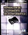 Reparación del equipamiento microinformático - González Pérez, María Ángeles; Moreno Pérez, Juan Carlos