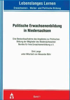 Politische Erwachsenenbildung in Niedersachsen - Lange, Dirk