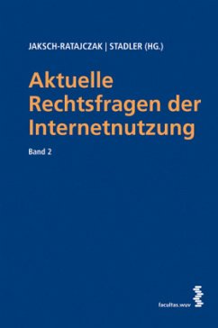 Cover Aktuelle Rechtsfragen der Internetnutzung
