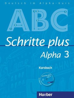 Schritte plus Alpha 3. Kursbuch mit Audio-CD - Böttinger, Anja