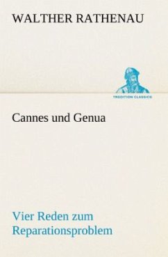 Cannes und Genua - Rathenau, Walther