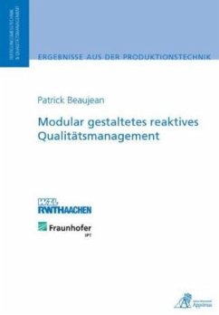 Cover Modular gestaltetes reaktives Qualitätsmanagement