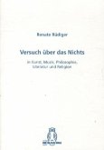Versuch über das Nichts Versuch über das Nichts