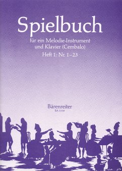 Cover Spielbuch Band 1 (Nr.1-23) für Flöte und Tasteninstrument