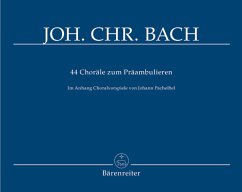 Cover 44 Choräle zum Präambulieren für Orgel