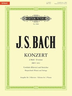 Keyboard Concerto No. 1 in D Minor Bwv 1052 (Edition for 2 Pianos)