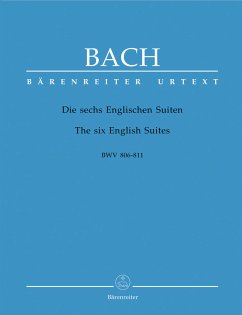 Cover Die 6 Englischen Suiten BWV806-811 für Klavier