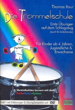 Die Trommelschule Band 1 (+DVD) für Schlagzeug